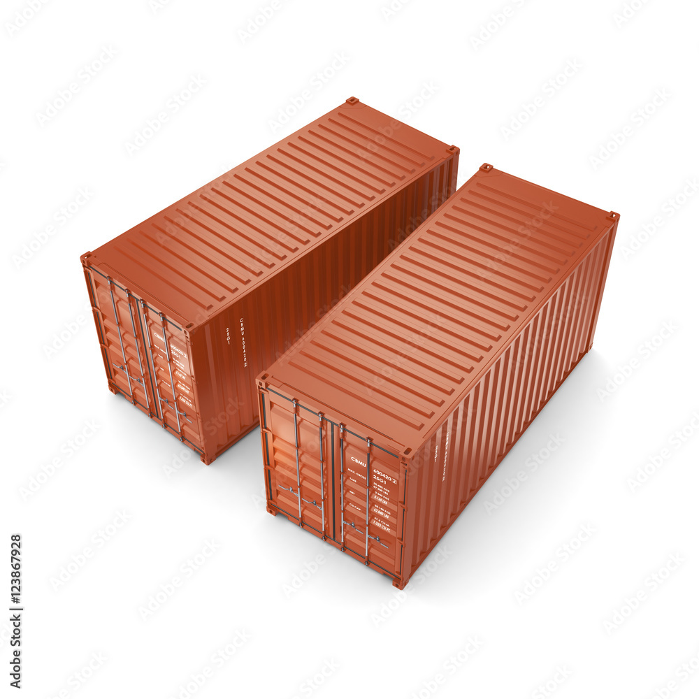 3D rendering containers 3D rendering containers