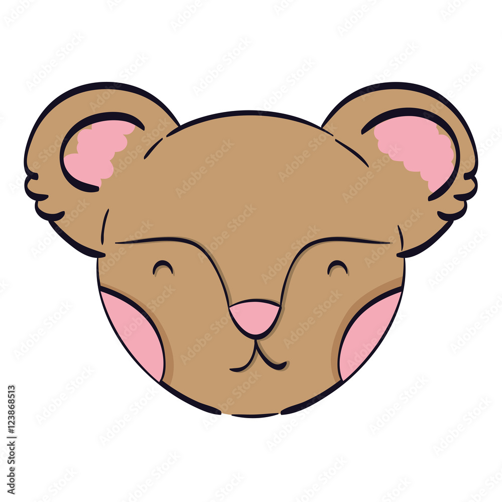 teddy bear toy over white background. vector illustration teddy bear toy over white background. vector illustration