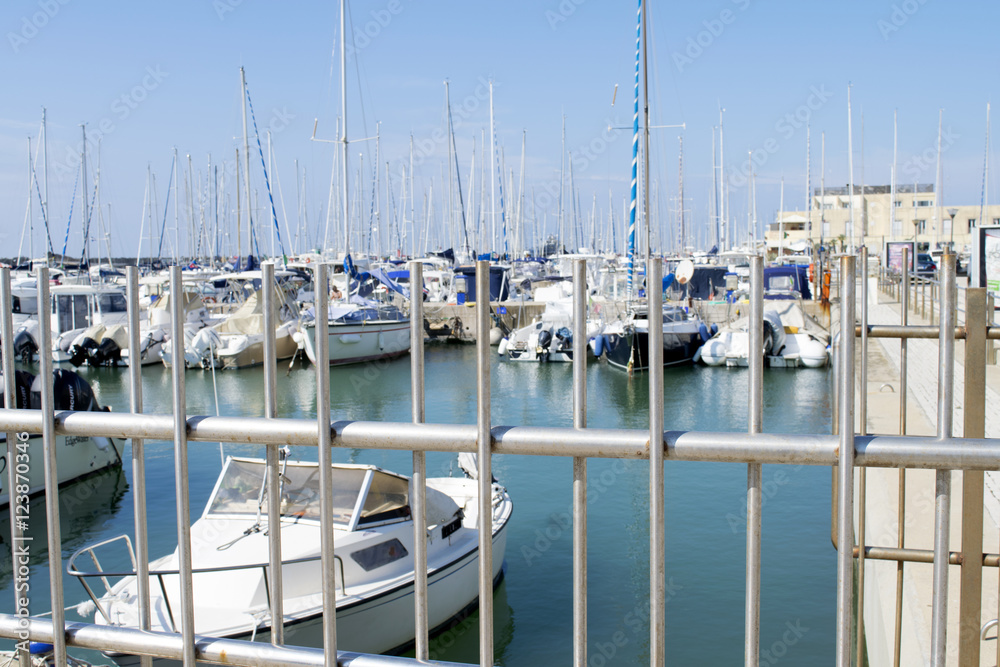 view of Rome port foto de Stock Adobe Stock