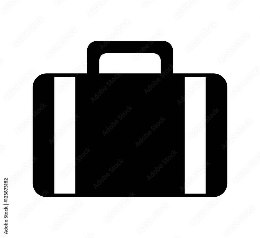 portfolio flat line icon vector illustration design portfolio flat line icon vector illustration design