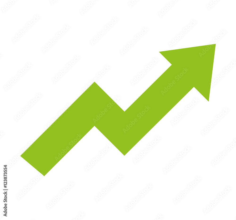 arrow growth graphic icon vector illustration design arrow growth graphic icon vector illustration design