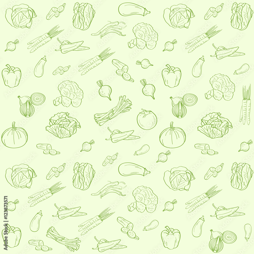 Background with organic food icon set.organic vegetables background. carrots, cabbage, cucumber, beets, pumpkin, eggplant, peppers Background with organic food icon set.organic vegetables background. carrots, cabbage, cucumber, beets, pumpkin, eggplant, peppers