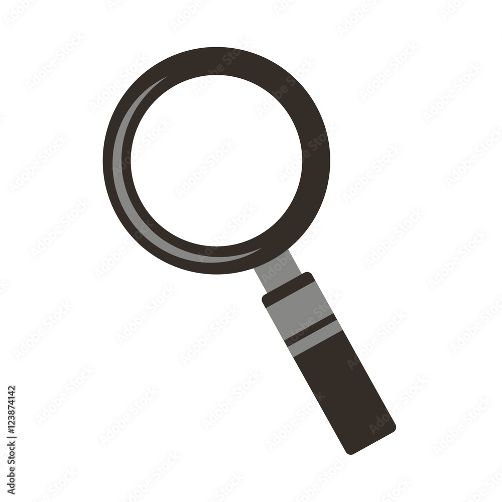 search magnifying glass flat line icon vector illustration design search magnifying glass flat line icon vector illustration design