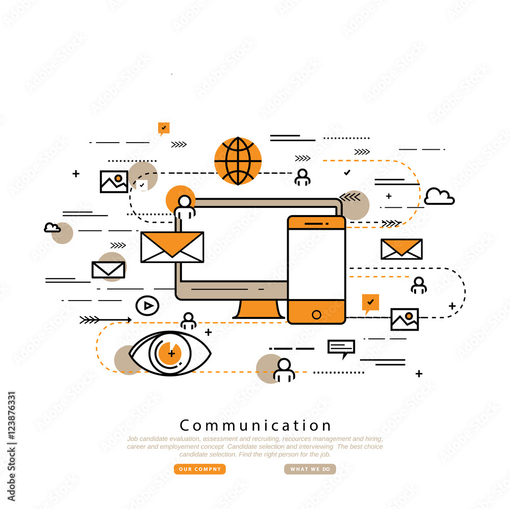 Premium Vector  Digital marketing social media analysing infographic  concept.