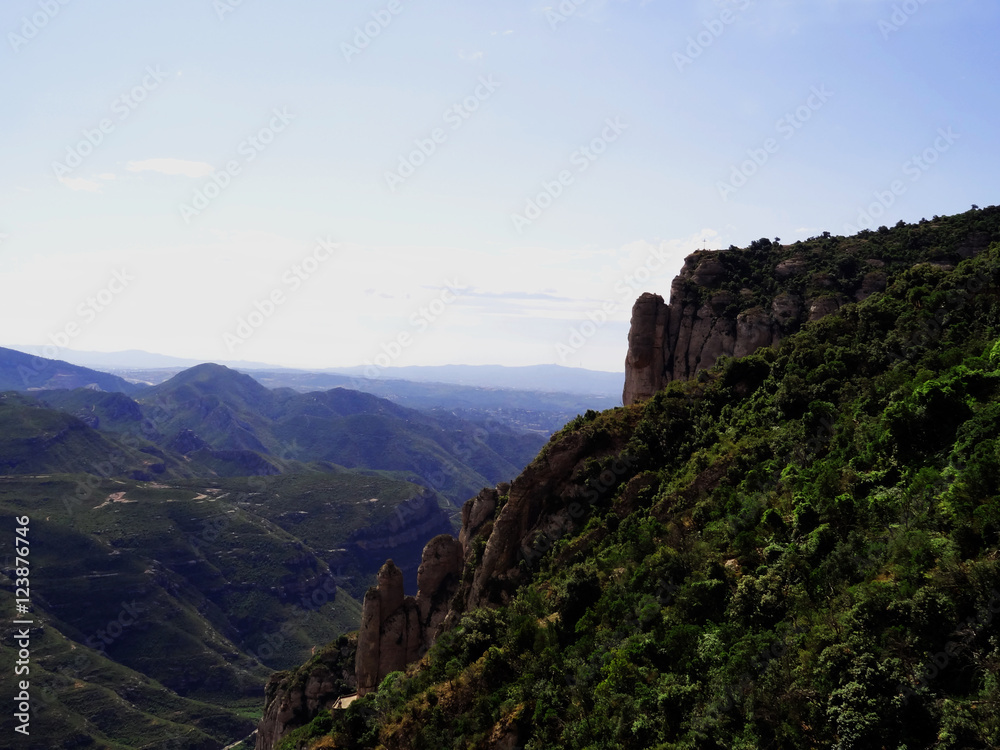 Spain, Montserrat mountains
