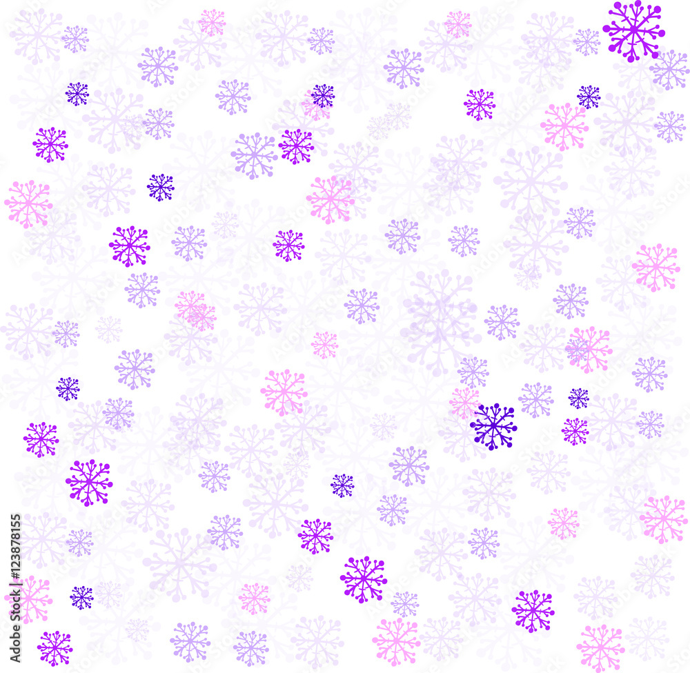 Abstract seamless background with blue snowflakes Abstract seamless background with blue snowflakes