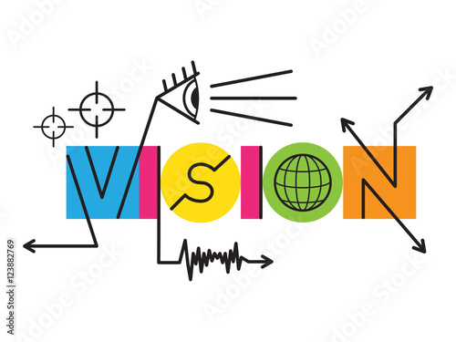 VISION Vector Concept Line Icons