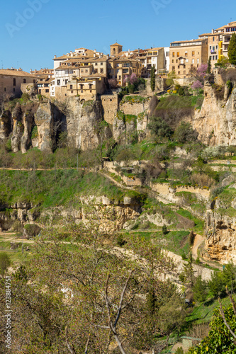 General view of the historic city of Cuenca, Spain