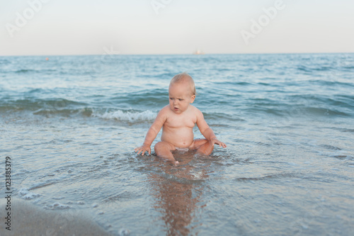 Child on the beach