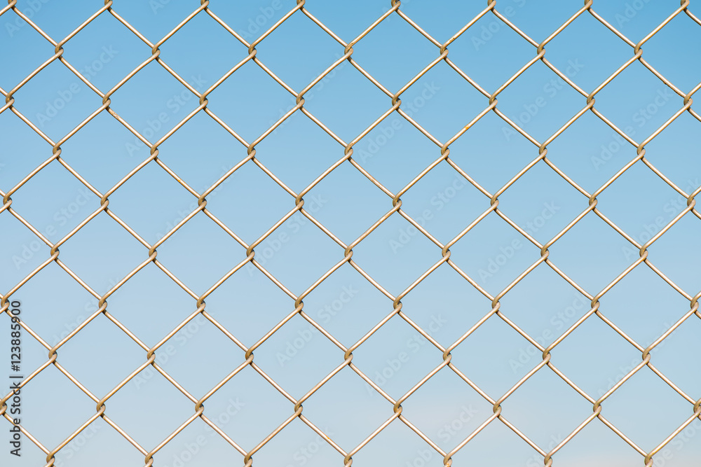 Metal wire fence protection chainlink background Metal wire fence protection chainlink background
