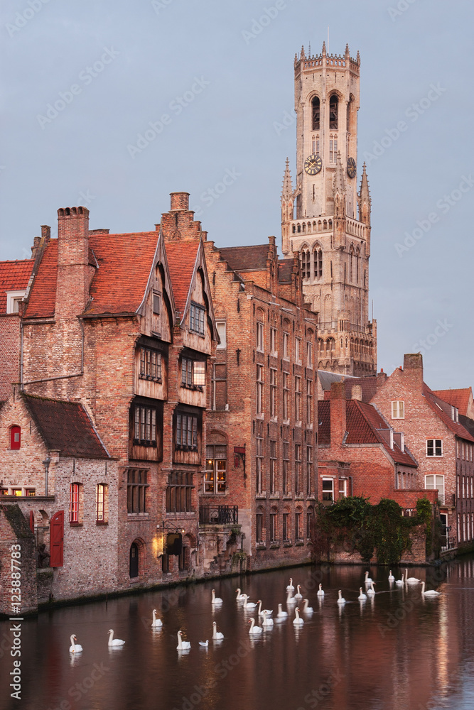 Fototapeta premium Bruges, Belgium.