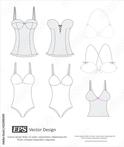 Set of Female Innerwears