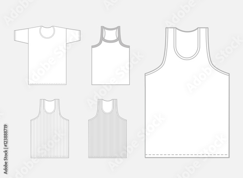 Vest Vector Set