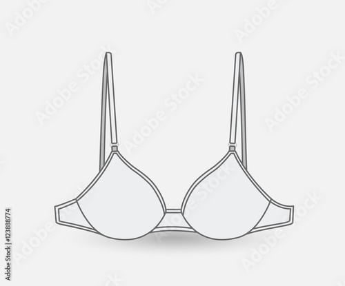 Bra Icon Vector