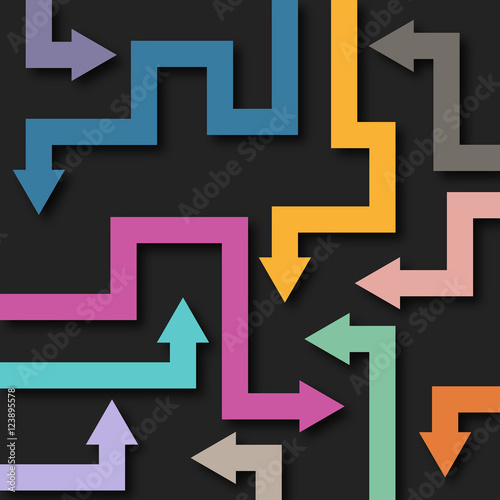 fond abstrait,flèches