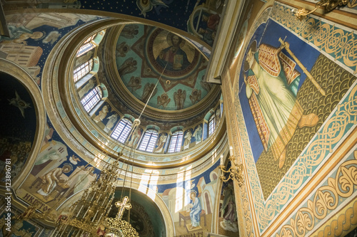 Cathedral interior in Chisinau  Moldova