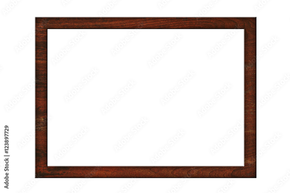 photo frame isolated on white background with clipping path photo frame isolated on white background with clipping path