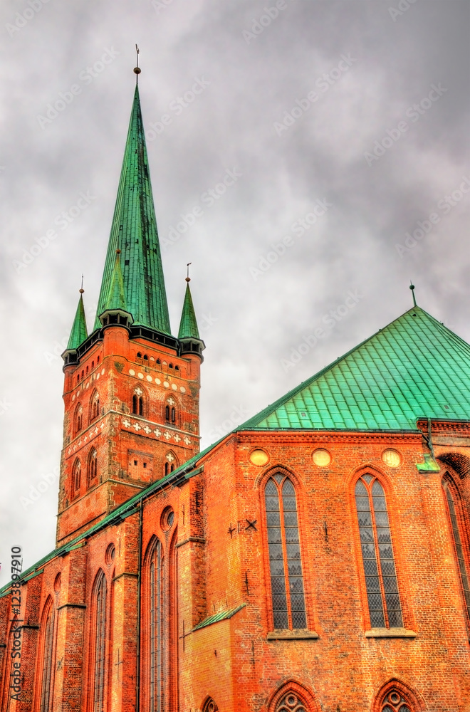 Fototapeta premium St. Peter's Church in Lubeck - Germany