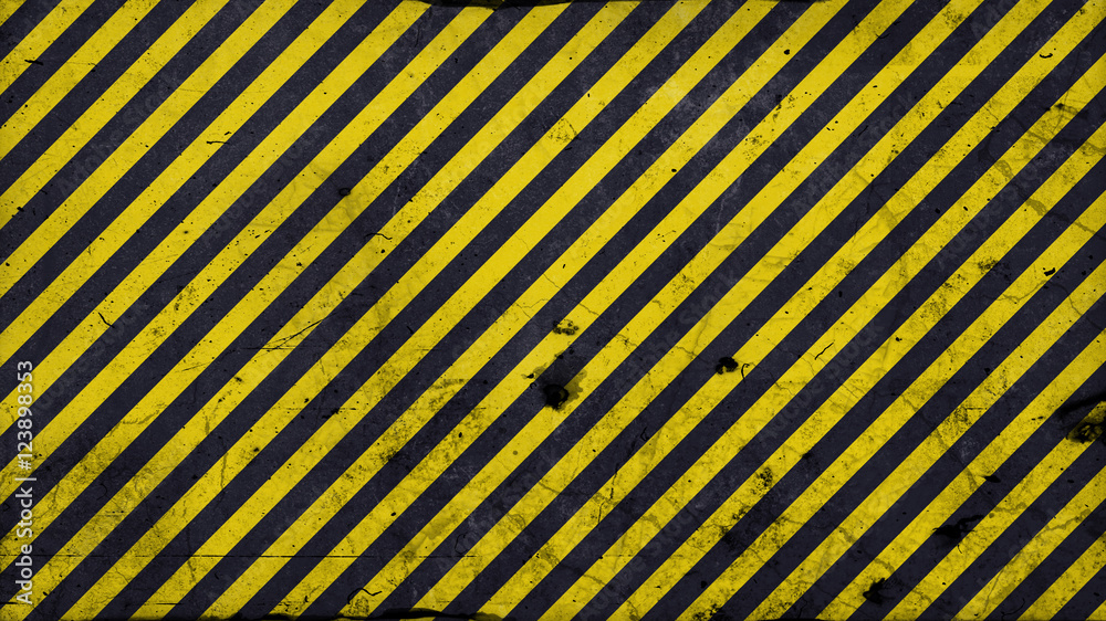 Black and yellow diagonal lines - warning lines - 16:9 ration Black and yellow diagonal lines - warning lines - 16:9 ration