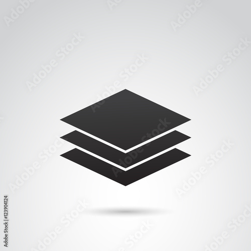 Paper vector icon.