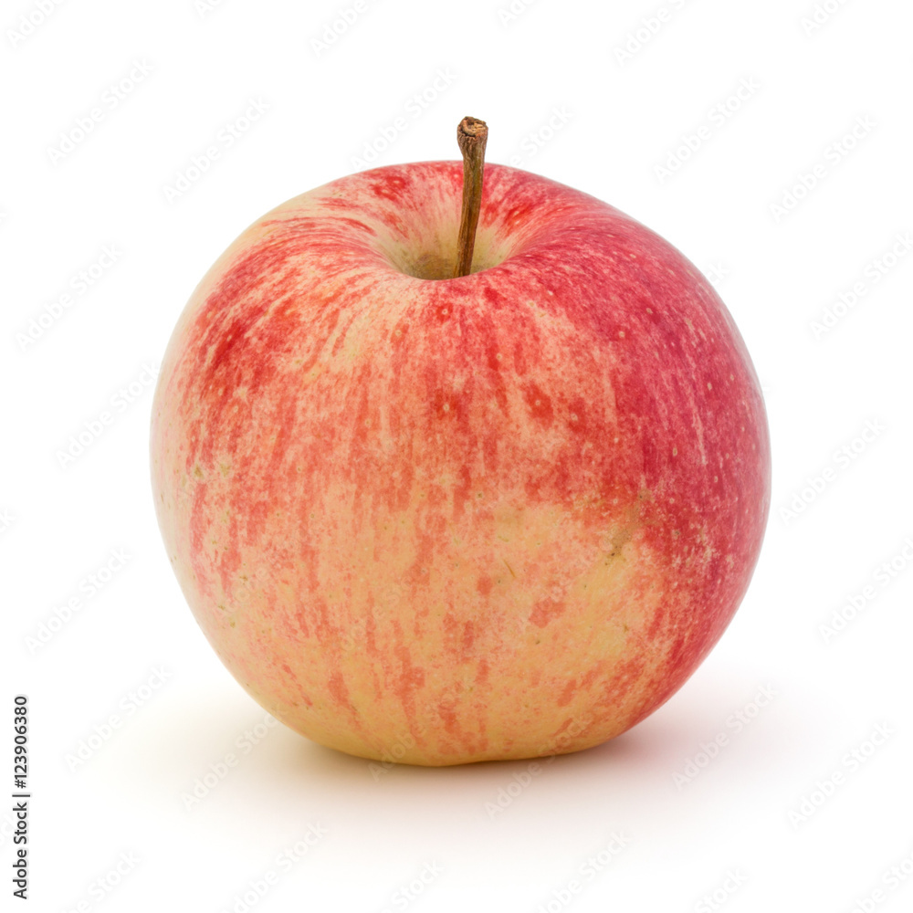 Red apple isolated on white background cutout Red apple isolated on white background cutout