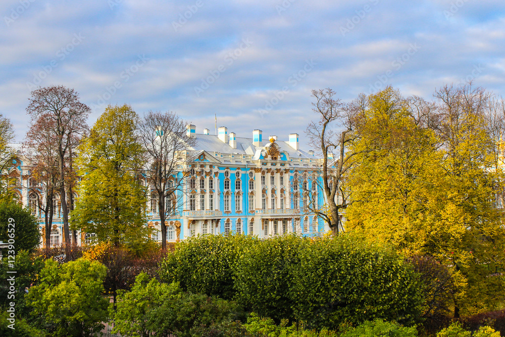 The Catherine Palace, Tsarskoye Selo (Pushkin), St. Petersburg, Russia