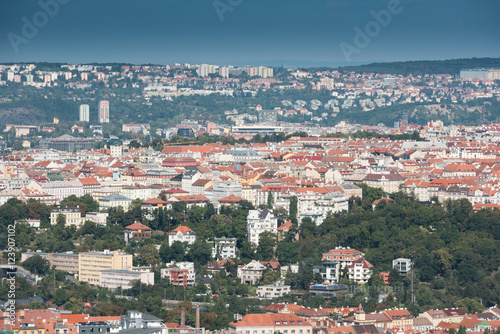 Prague cityscape photo