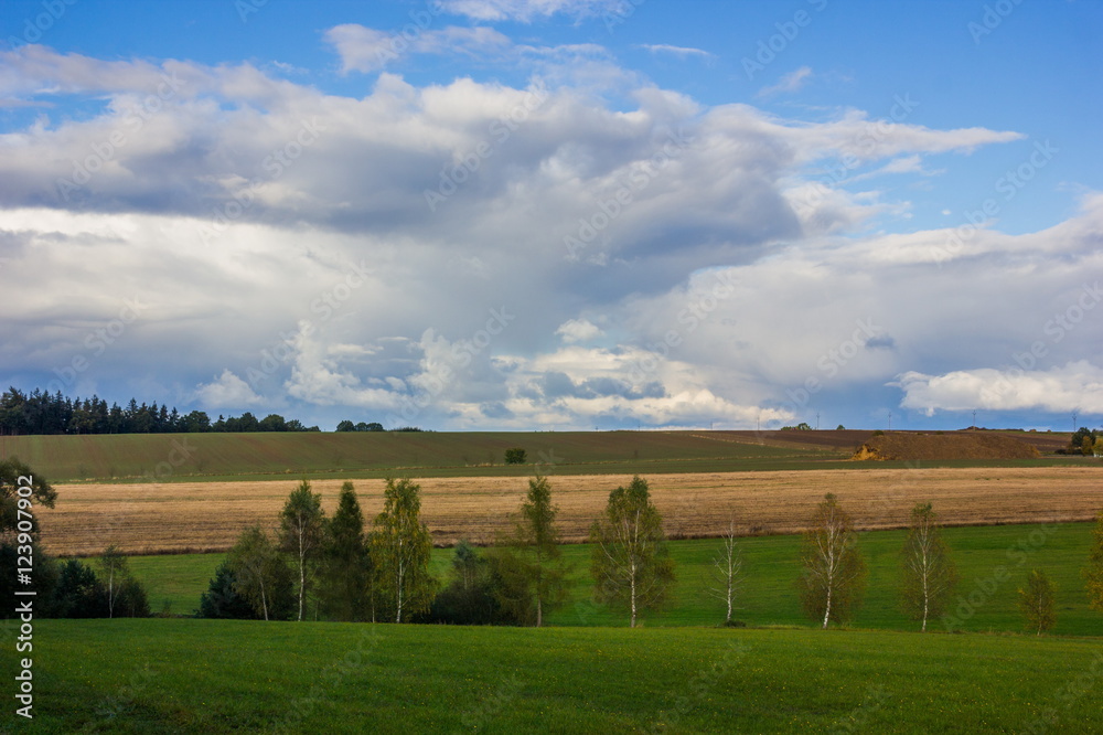 Countryside in South Bohemia