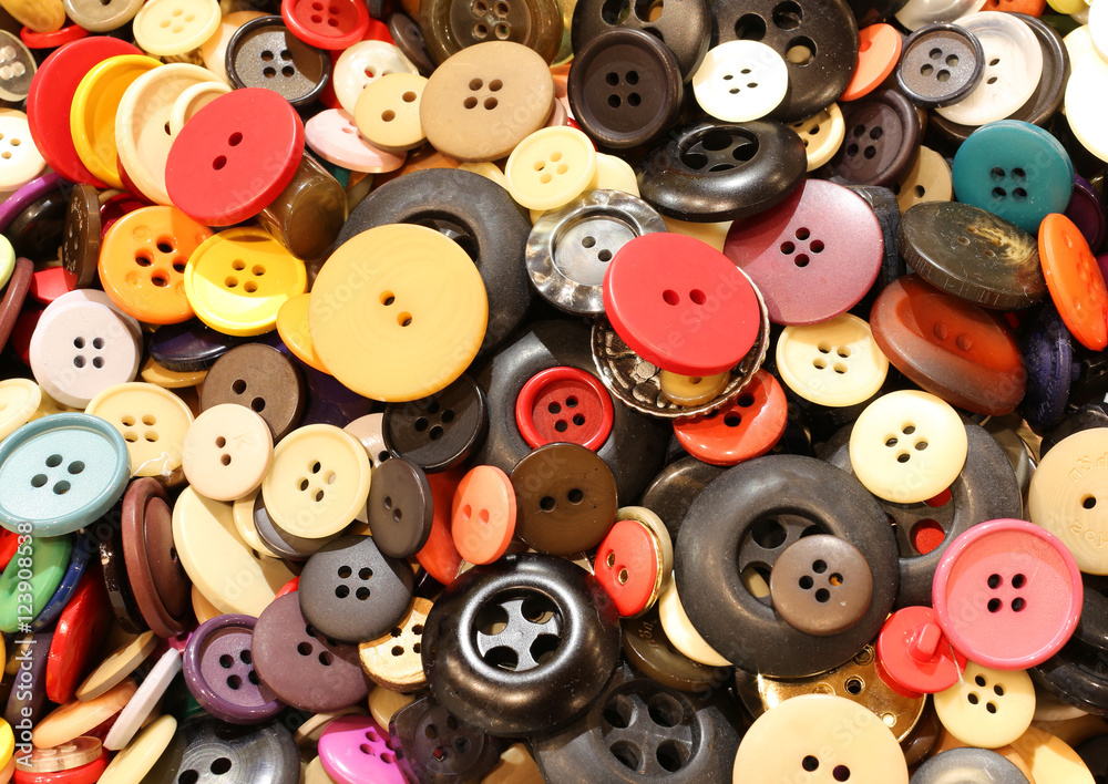 background buttons of clothes for sale at flea market background buttons of clothes for sale at flea market