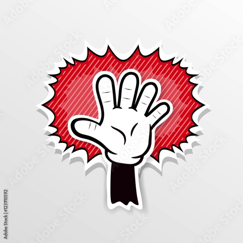 Five hand

