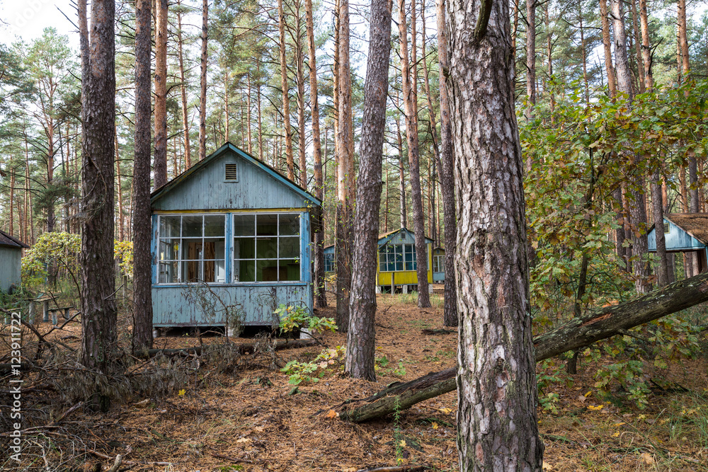 Verstrahltes und evakuiertes Kinderdorf bei Chernobyl Verstrahltes und evakuiertes Kinderdorf bei Chernobyl