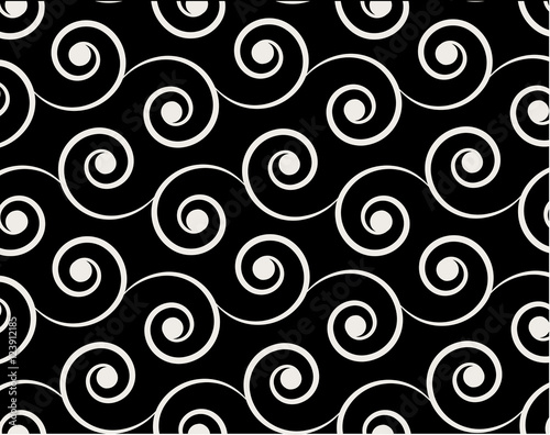 Black and white swirl backg...