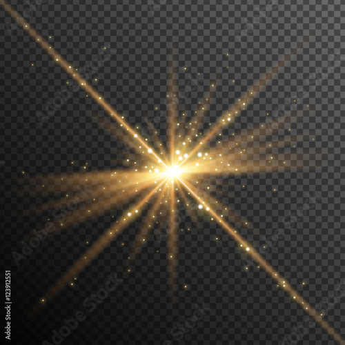 Abstract Light Overlay Effect