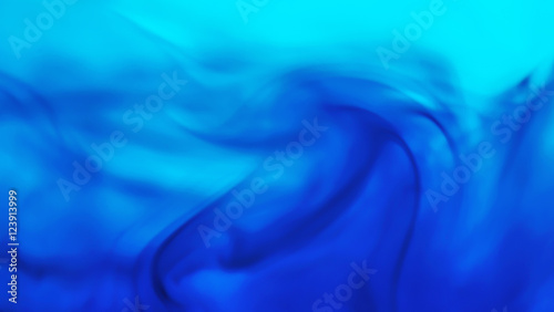 Abstract blue water swirls