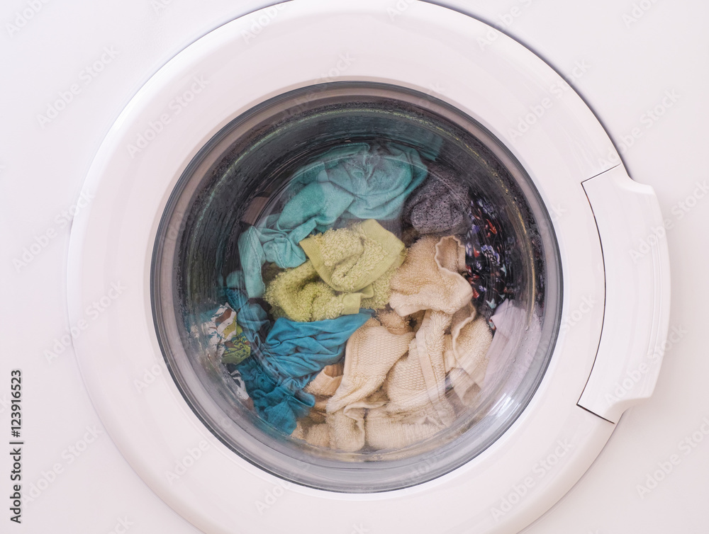 Full loaded washing machine Full loaded washing machine
