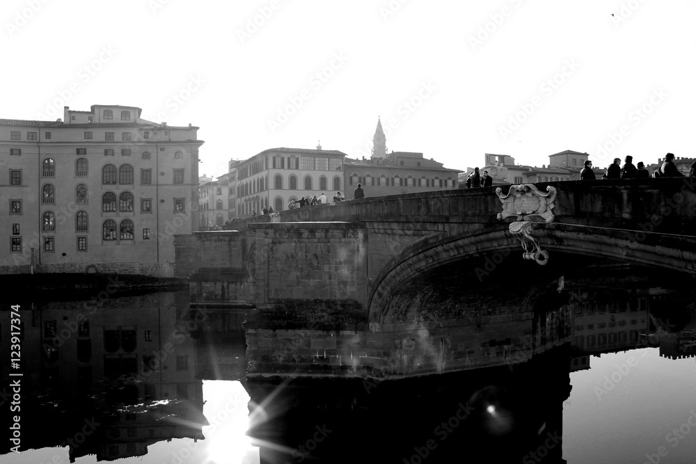 Obraz premium florence bridge