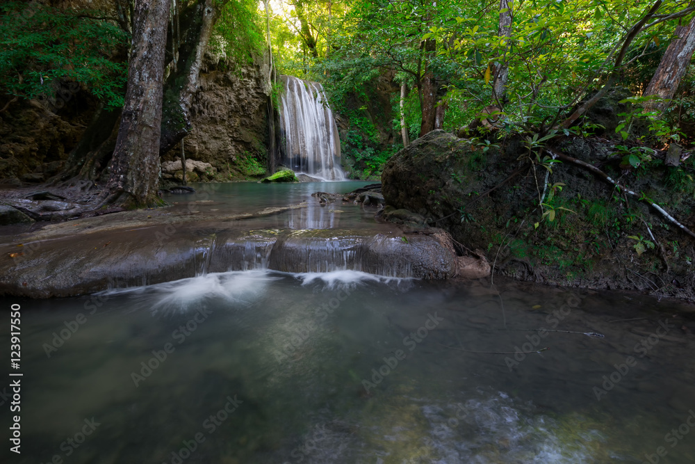 arawan waterfall in Kanchanaburi Thailand arawan waterfall in Kanchanaburi Thailand