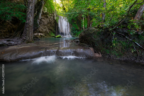 arawan waterfall in Kanchanaburi Thailand