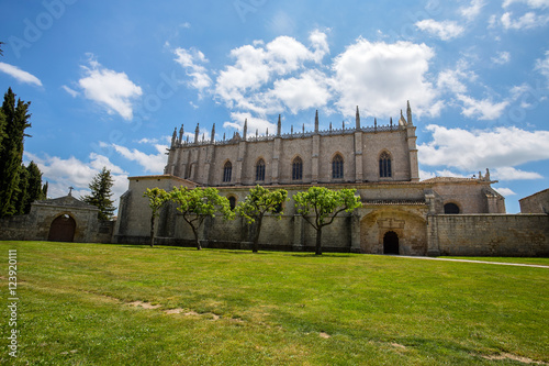 Cartuja de Miraflores, monastery in Burgos , Spain, Europe photo