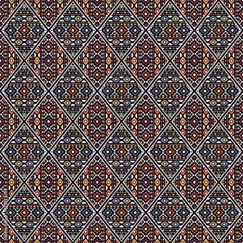 Aztec seamless pattern