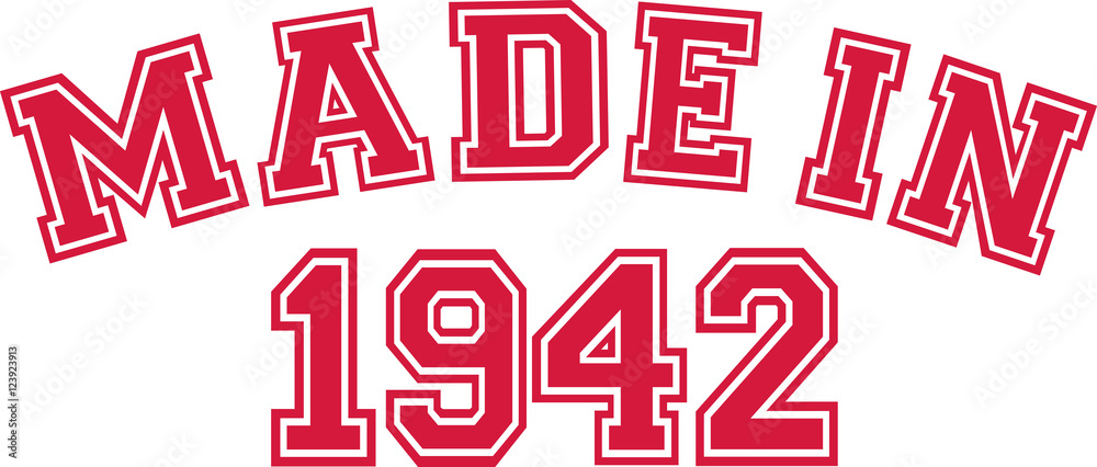 Made in 1942 Made in 1942