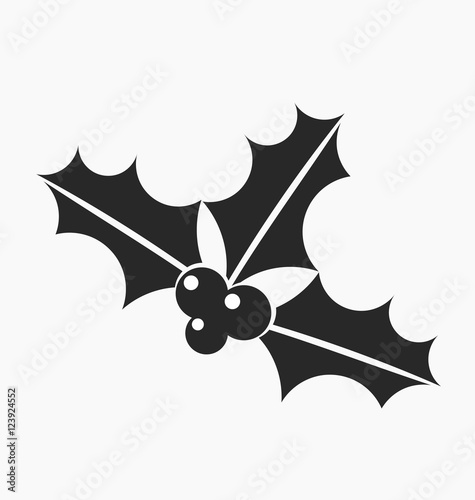 Holly berries icon