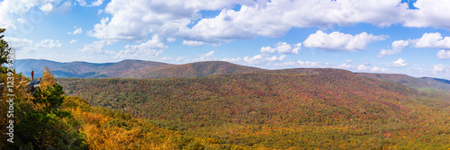 Panoramic view from Tibbet Knob, West Virginia
