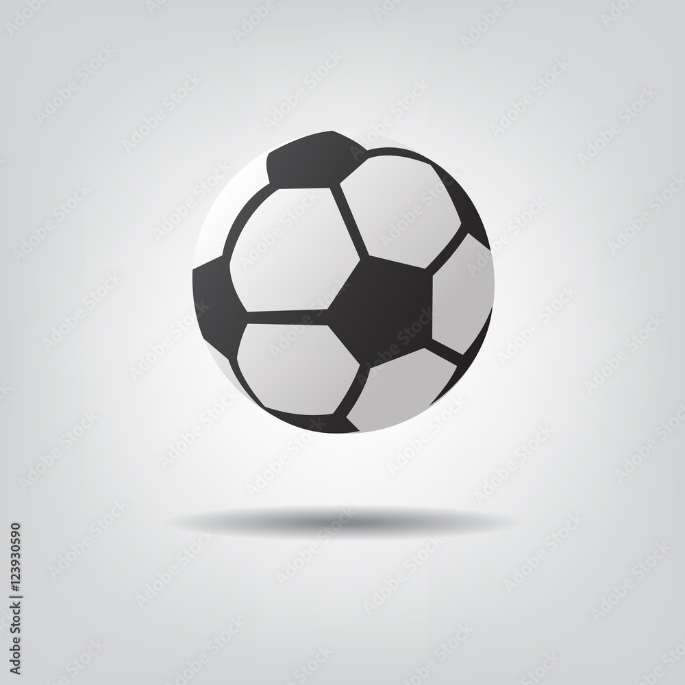 Obraz premium soccer ball icon , vector illustration