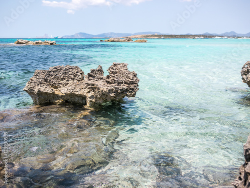Fototapeta Naklejka Na Ścianę i Meble -  Formentera Rocks