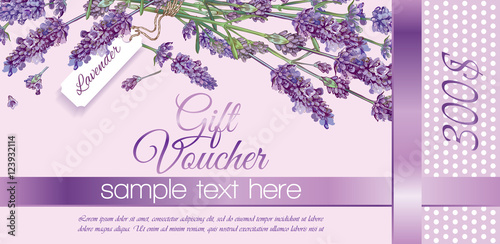 Flower gift voucher
