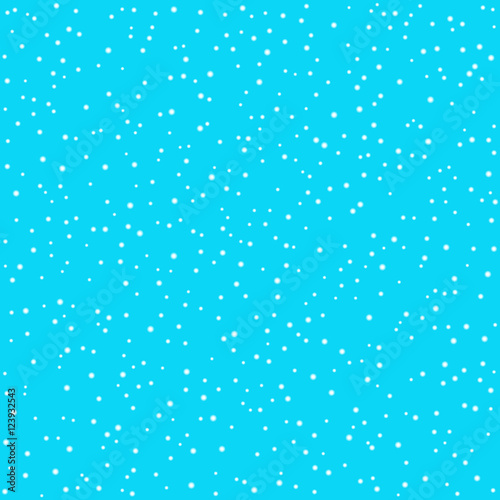 Winter design with white snow.