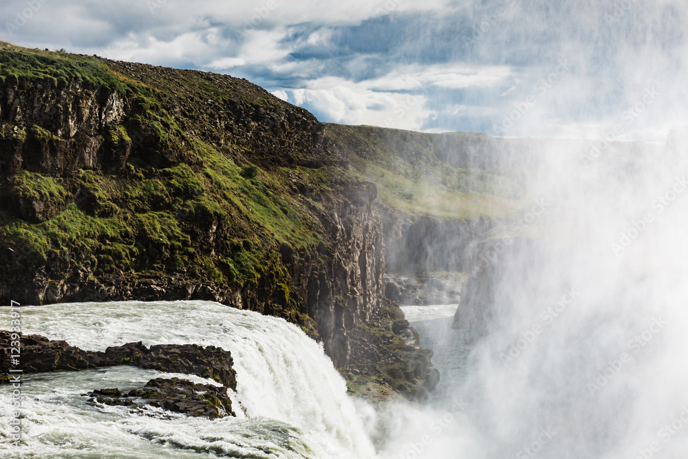Gullfoss Waterfall in Iceland Gullfoss Waterfall in Iceland