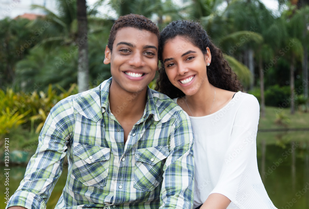 Young love couple in vacation