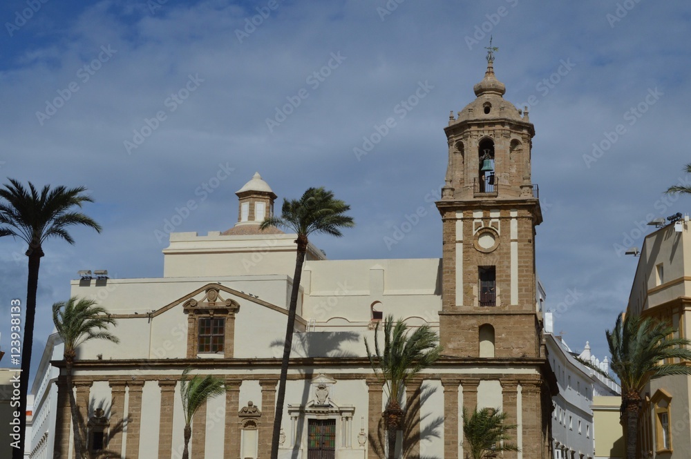 Cadiz ,  die Altstadt
